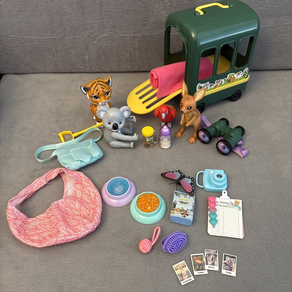 My Life as Animal Trainer  Play Set for 18 Inch Dolls  Our Generation‎ Girl Zoo
